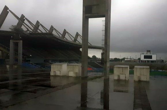 Lamentable estado del Minella en la previa de Aldosivi - Boca en Mar del Plata
