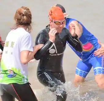Éxitos en el triatlón olímpico de Baradero