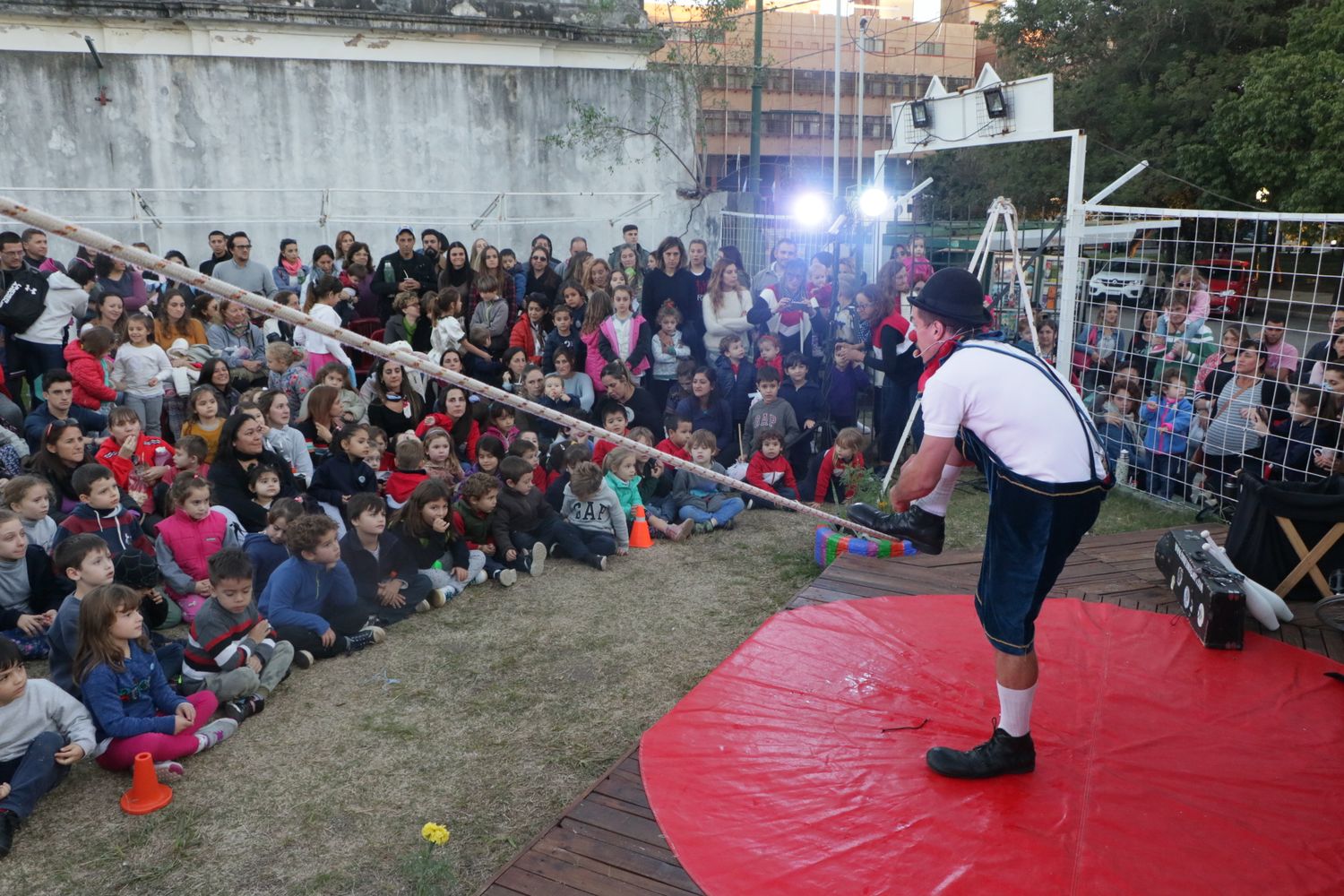 Show de Circo en Vacaciones de invierno