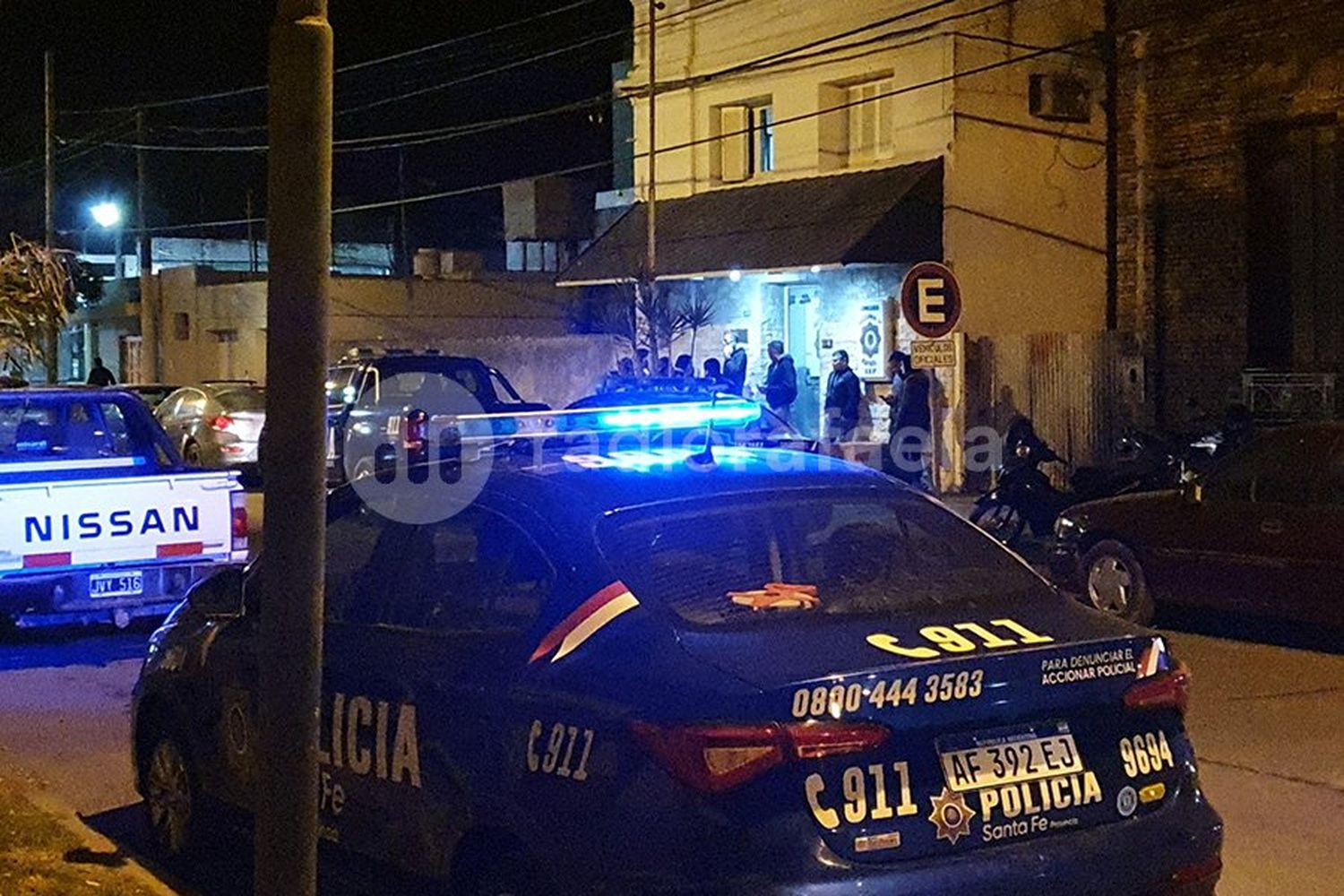 Robó prendas de vestir desde un patio y cuando fue atrapado se puso agresivo contra la policía y la víctima