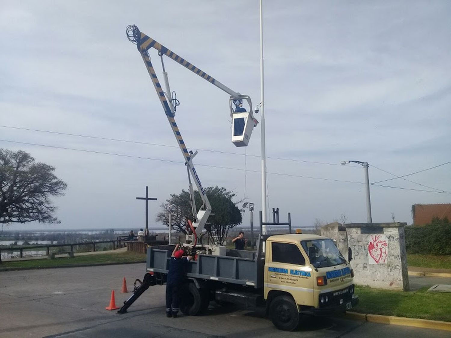 Cámaras de seguridad y monitoreo: el servicio seguirá bajo la misma empresa, única oferente en la licitación