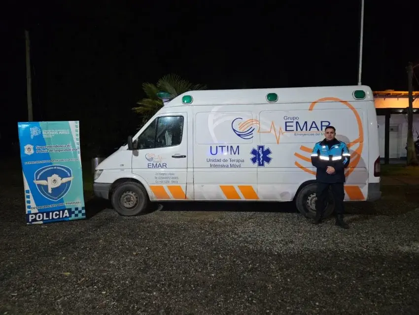 Falsa denuncia: denunció el robo de su ambulancia pero las cámaras lo desmintieron