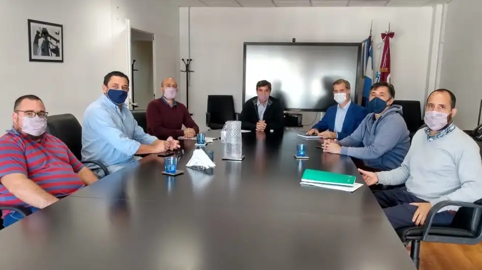 El intendente Piaggio se reunió con el presidente del INAES