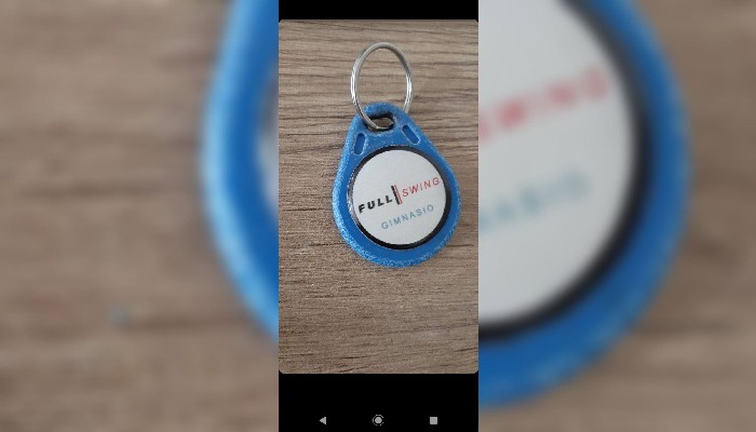 Llavero perdido en la zona del kiosco Calabaza
