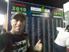 Ariel Raspanti compitió en Brasil