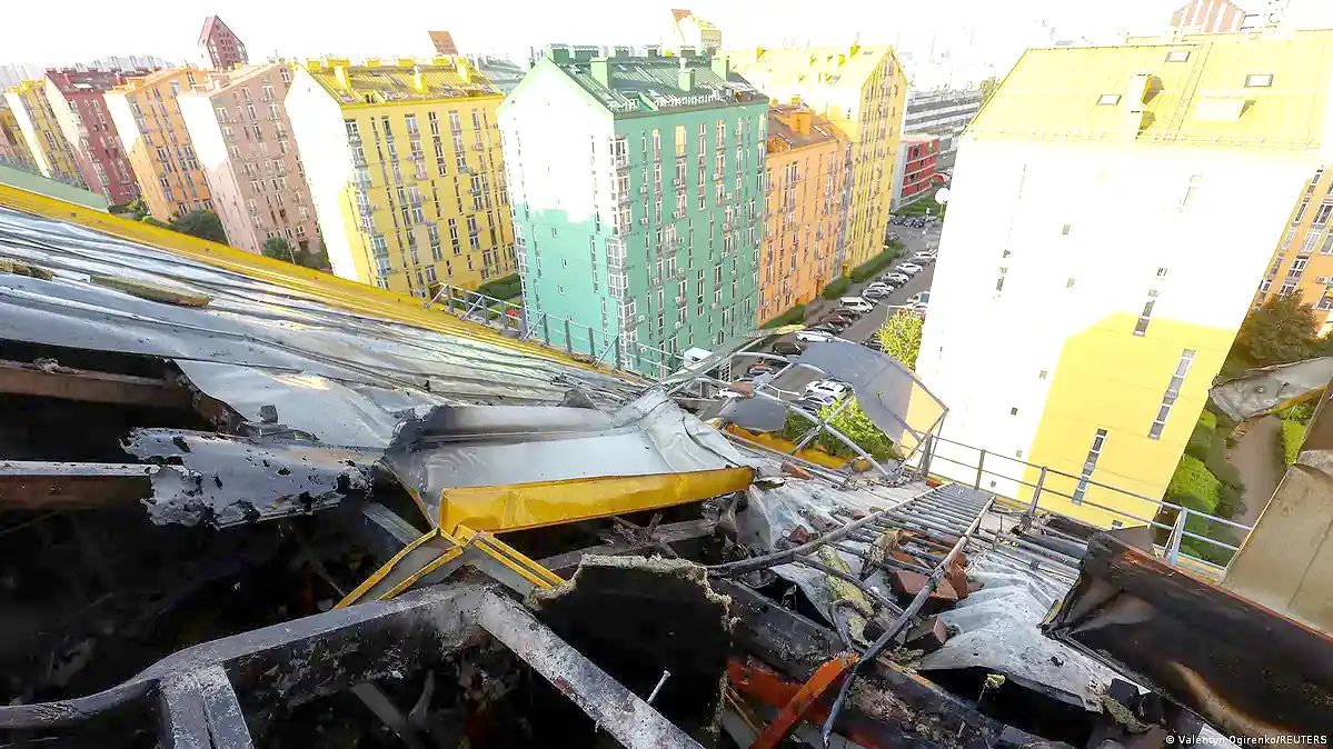 Ataque ruso con drones de mayo de 2023.