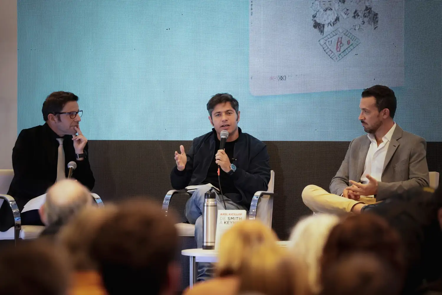 Kicillof en la Feria del Libro