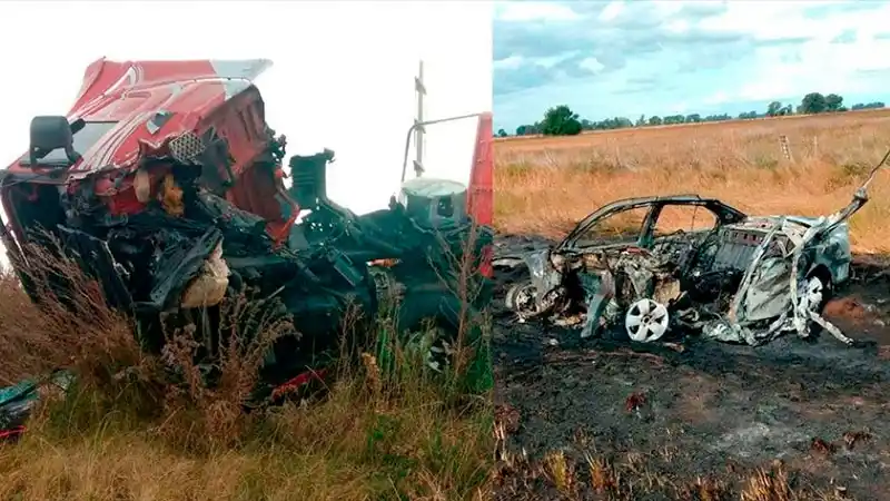 Un camionero entrerriano quedó involucrado en un fatal accidente en el que murió un médico