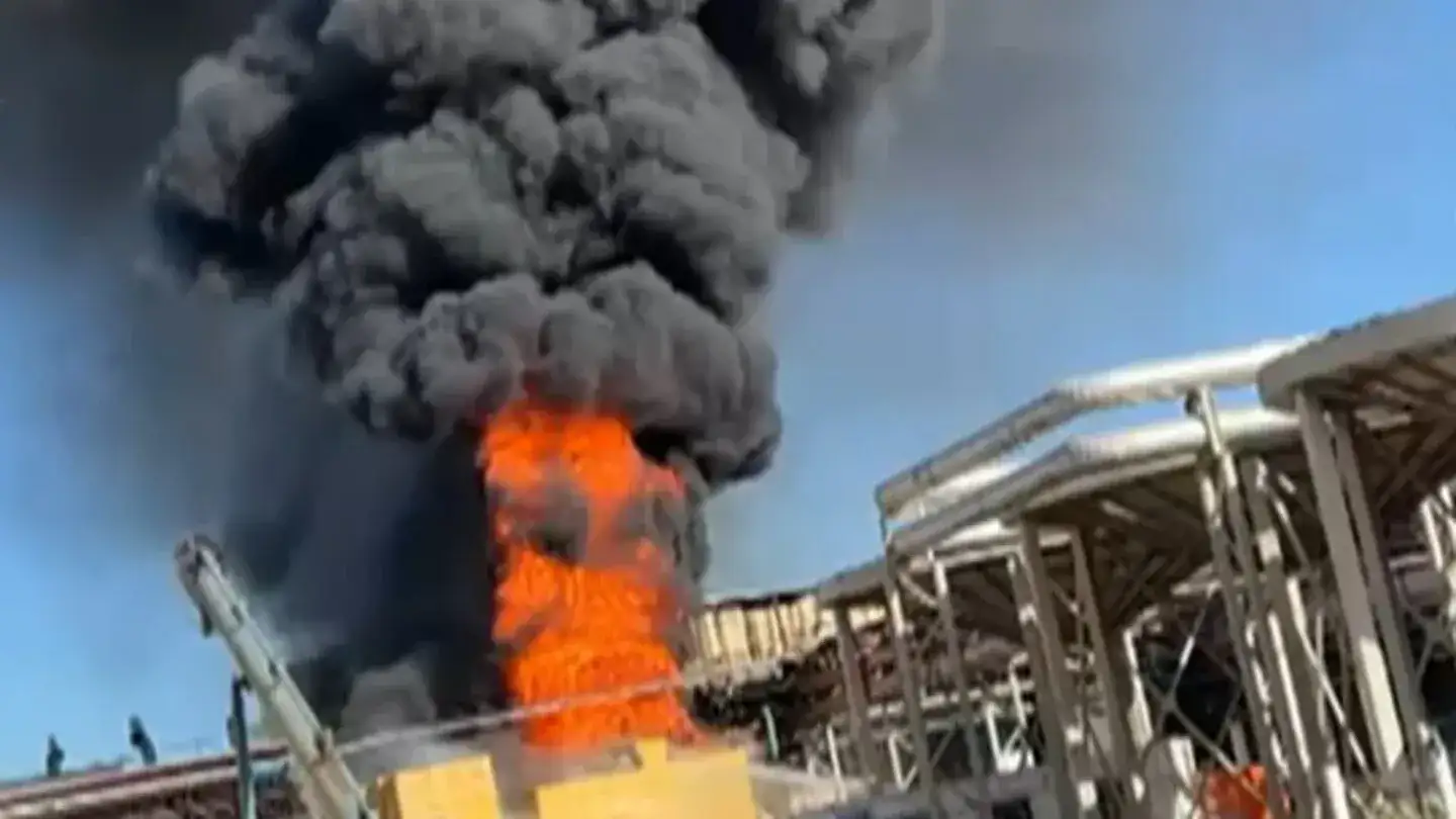 Se incendió un sector de la planta de Arcor en Arroyito