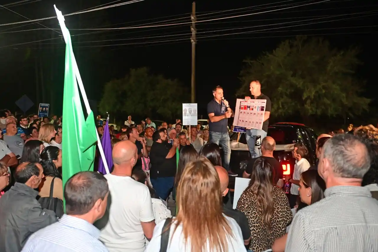 Davico convocó a la militancia y pidió el voto para la boleta de Milei y Frigerio