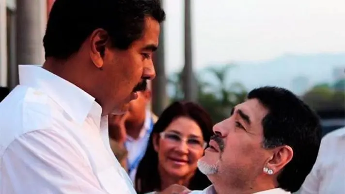 ¡Qué pena con ese señor! Maradona se murió sin cobrar US$ 50 millones que Maduro le debía