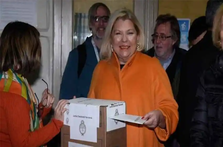 Carrió aseguró que el resultado de las PASO no le preocupan porque «la fiesta total para todo el país será en octubre»