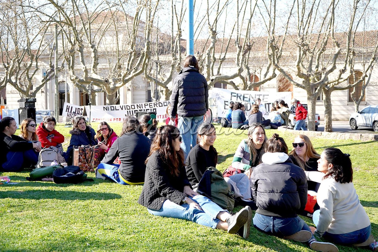 En el Paseo de la Memoria. Estudiantes recordaron el hecho histórico