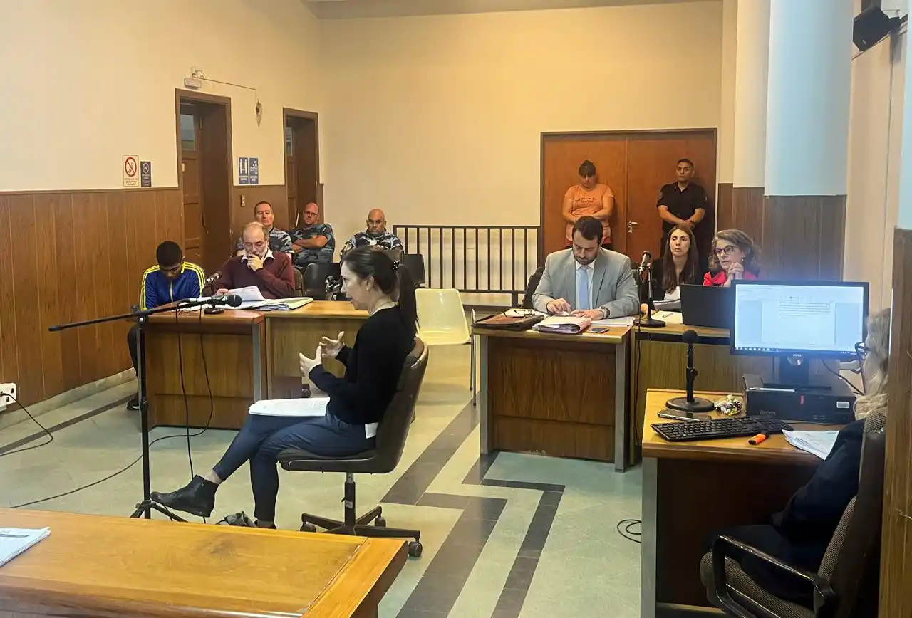 Arduo debate. En el recinto del Tribunal Criminal Nº 1, con testimonios bastantes crueles