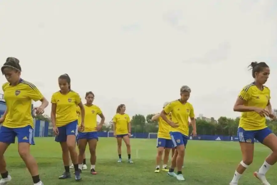 Boca suspendió el entrenamiento del plantel femenino