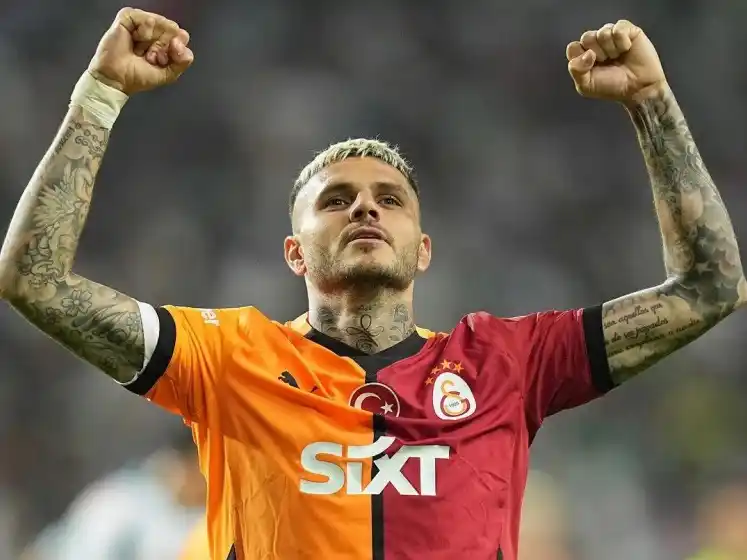 Mauro Icardi, actual delantero del Galatasaray.