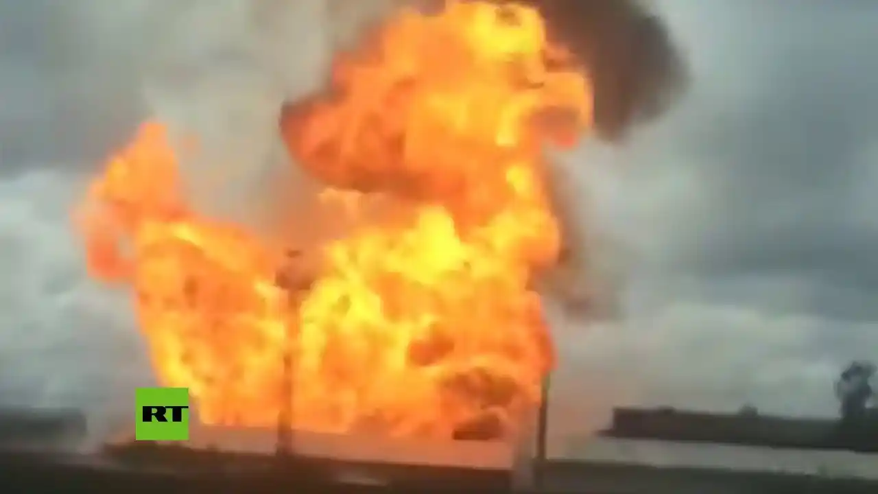 Se incendió una central térmica de Moscú: al menos 11 heridos