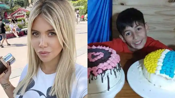 El generoso gesto de Wanda Nara a Joaquín Nahuel, el nene pastelero