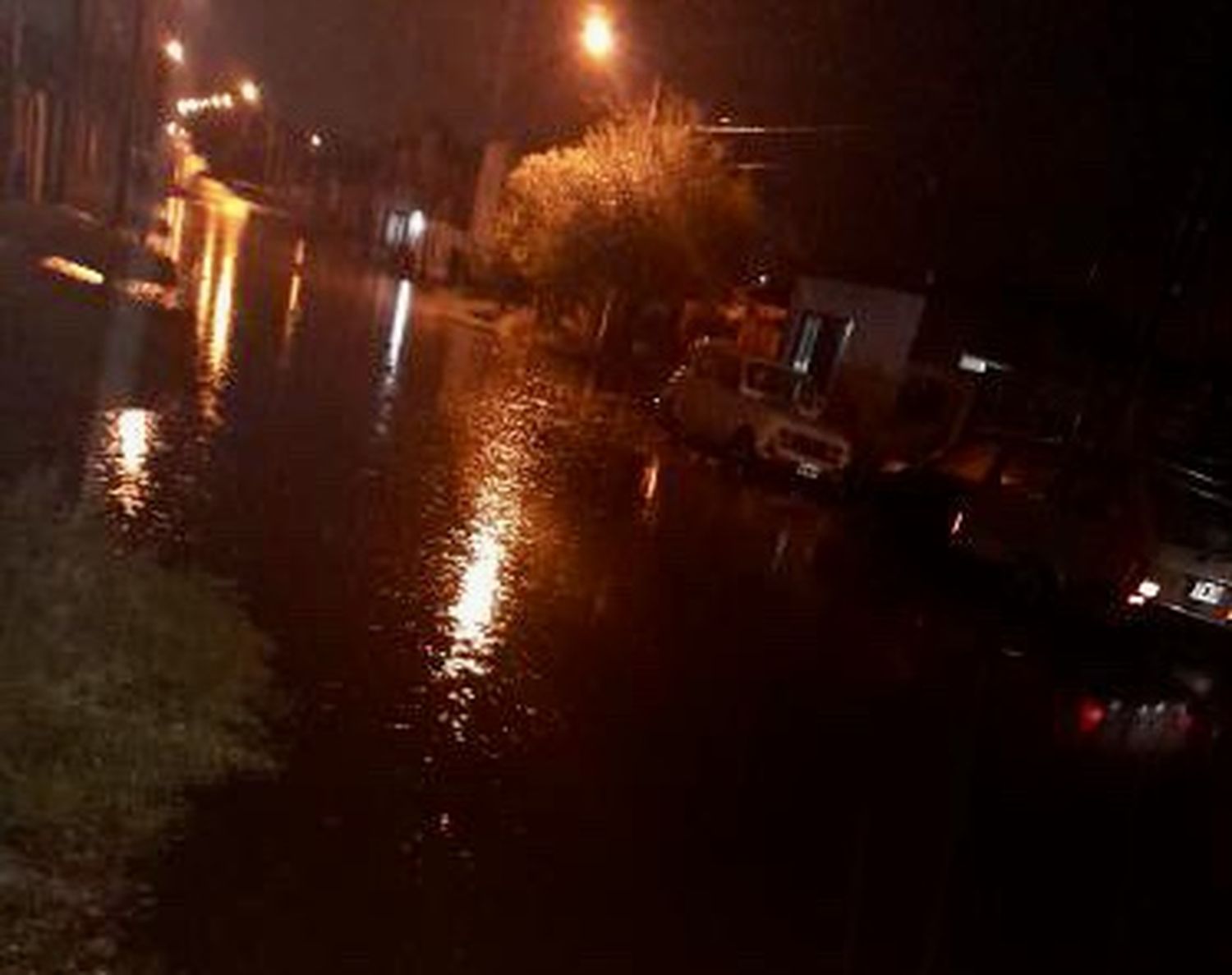 La lluvia volvió a generar problemas en las calles de Tandil