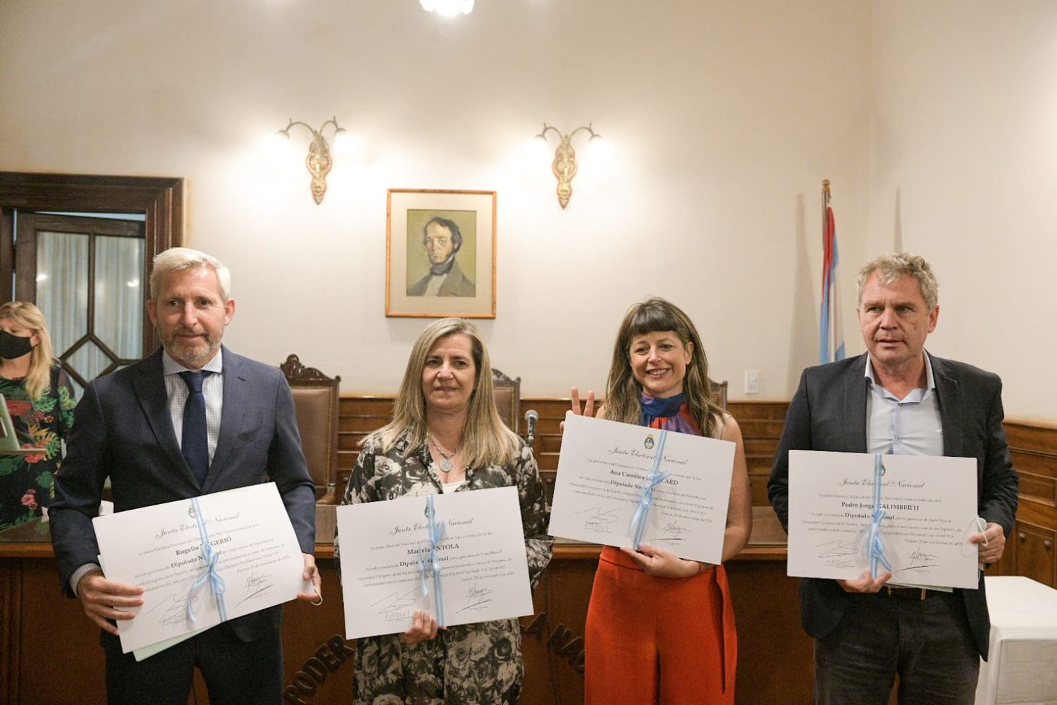 Entregaron los diplomas a los diputados y diputadas electos