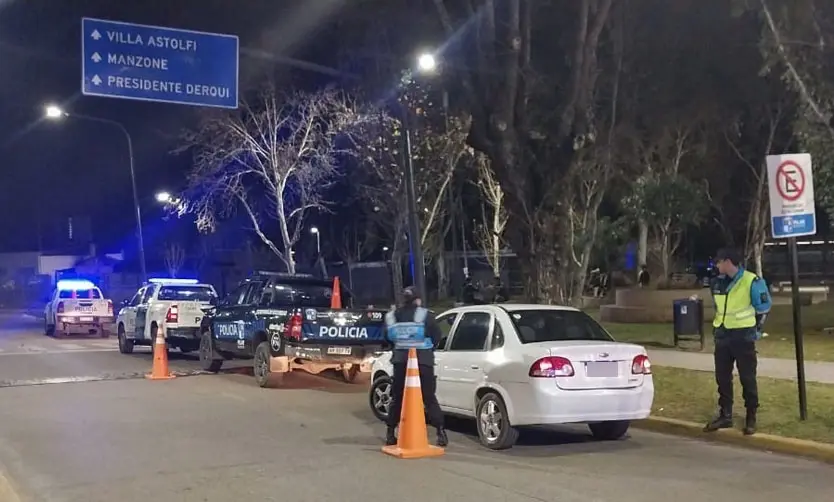 Operativos de seguridad en Pilar dejan 21 detenidos y 15 vehículos secuestrados