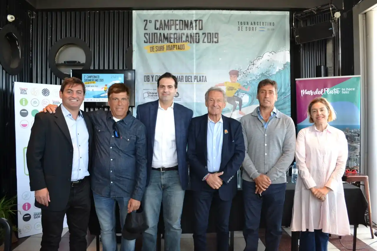 Comenzó el Sudamericano de Surf Adaptado