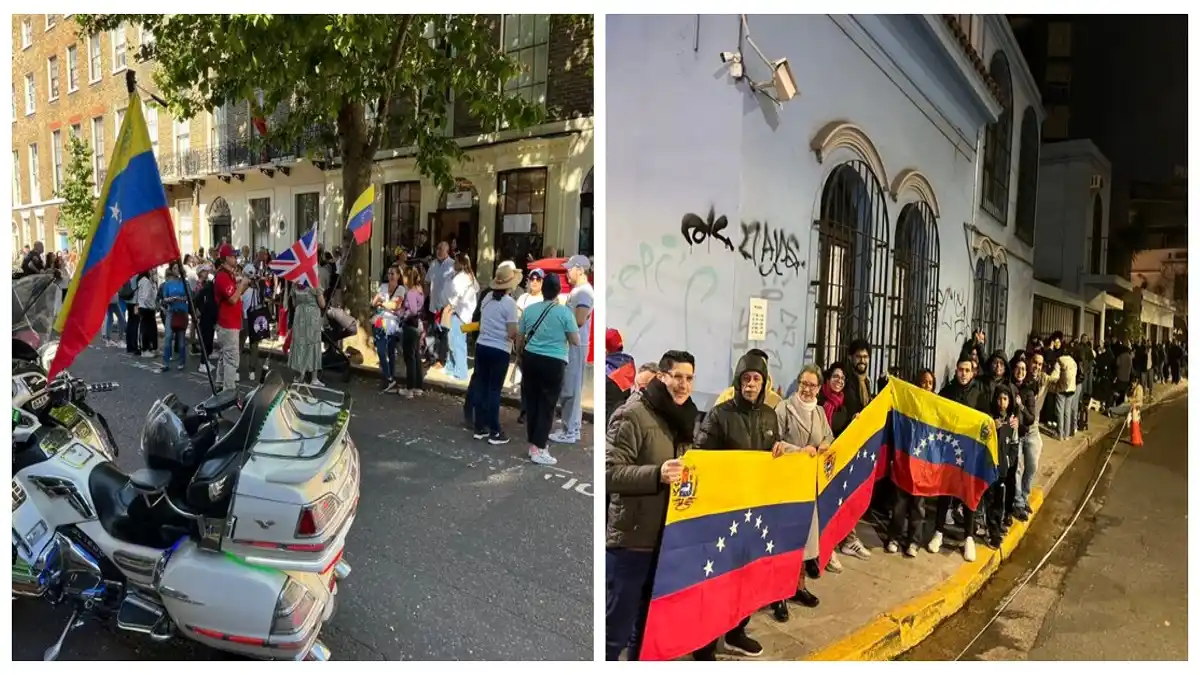 Venezolanos regados por el mundo entero votaron este 28Jul (+Videos)