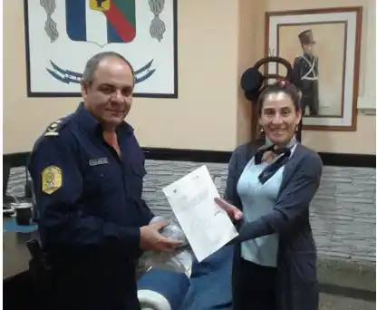 Donación de barbijos