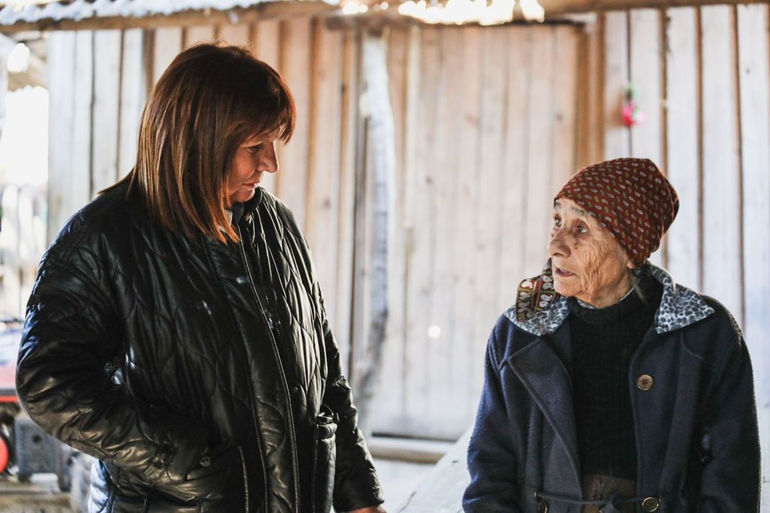 Patricia Bullrich se reunió con los familiares de Loan en Corrientes.