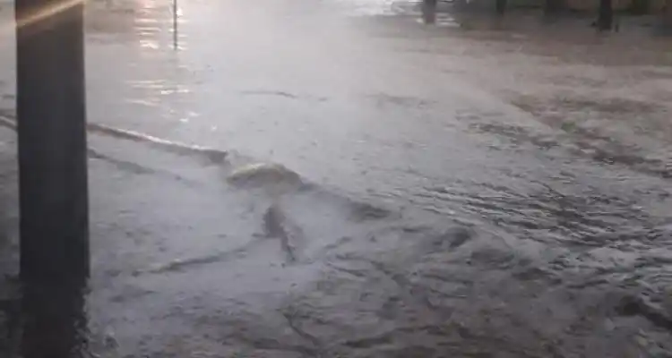 En medio del coronavirus, temporal