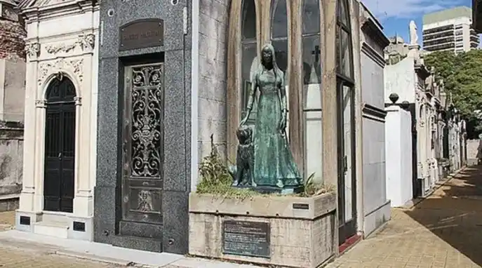 El cementerio está ubicado en la ciudad de Buenos Aires.