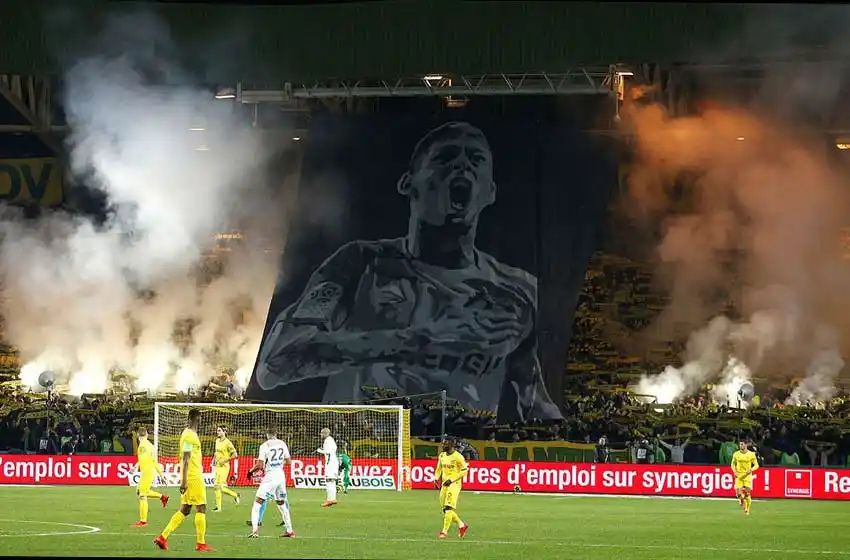 El Nantes le rindió un emotivo homenaje a Emiliano Sala