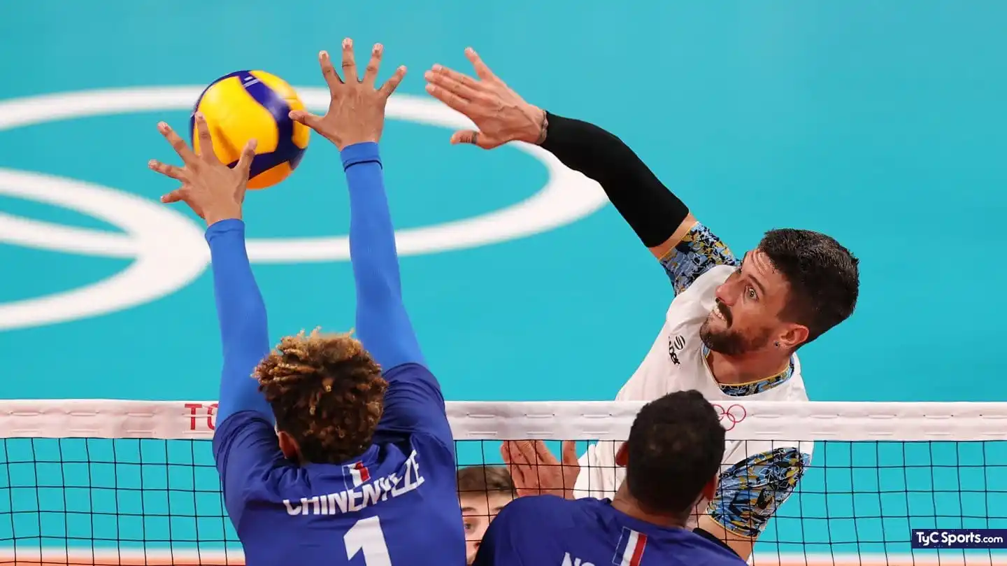 Vóley: Argentina no pudo con Francia y enfrentará a Brasil por la medalla de bronce