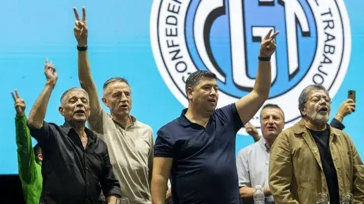 Soberano. La dirigencia de la CGT apuntó contra el gobierno de Milei y llamó a construir otro tipo de país