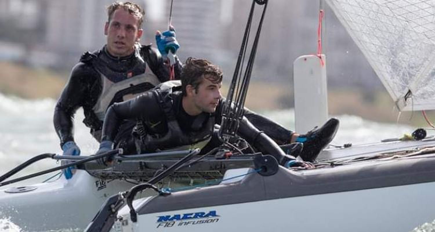 En la Semana Internacional en Mar del Plata, Dante Cittadini finalizó segundo en F18