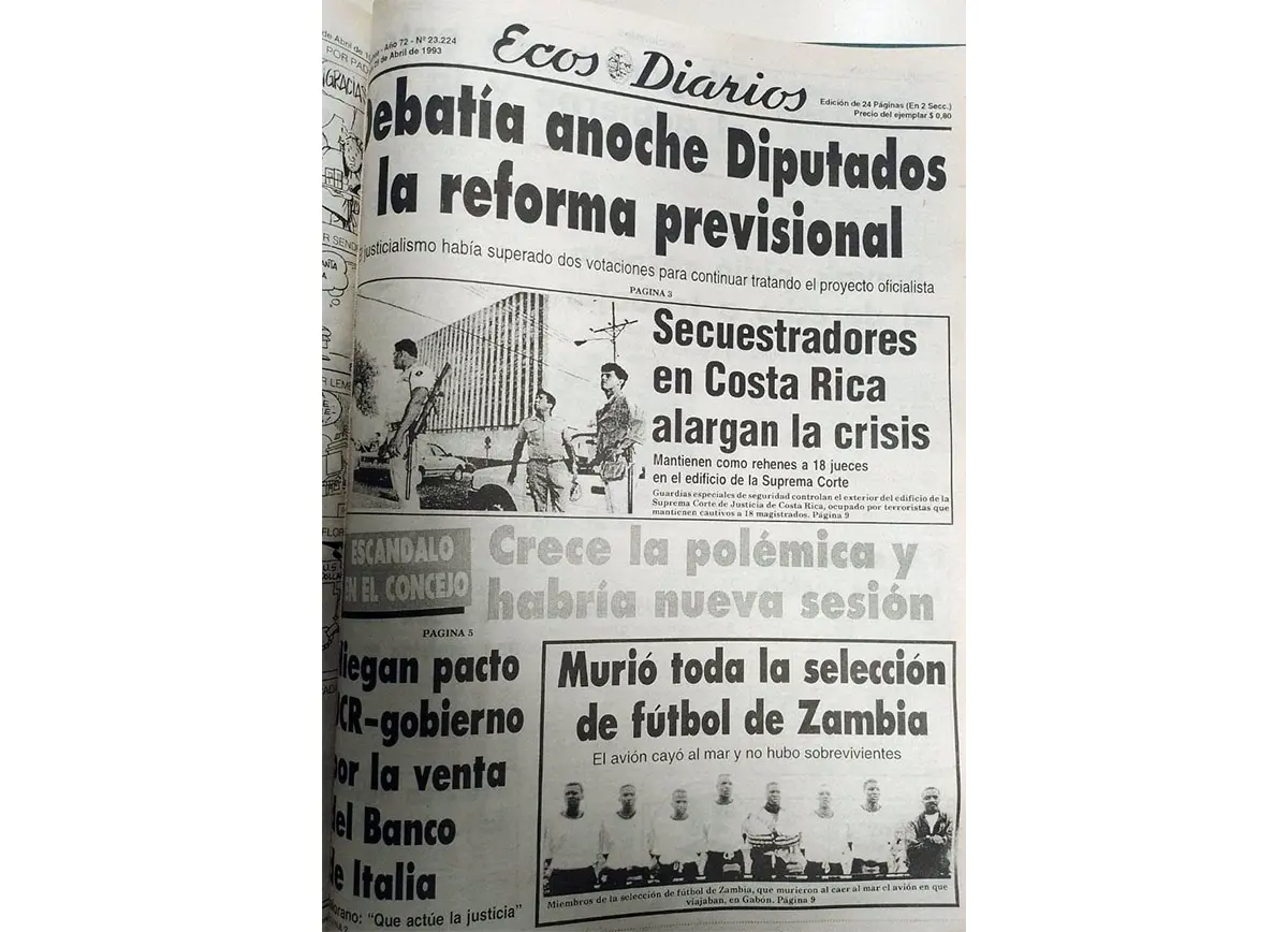Jueves 29 de abril 1993