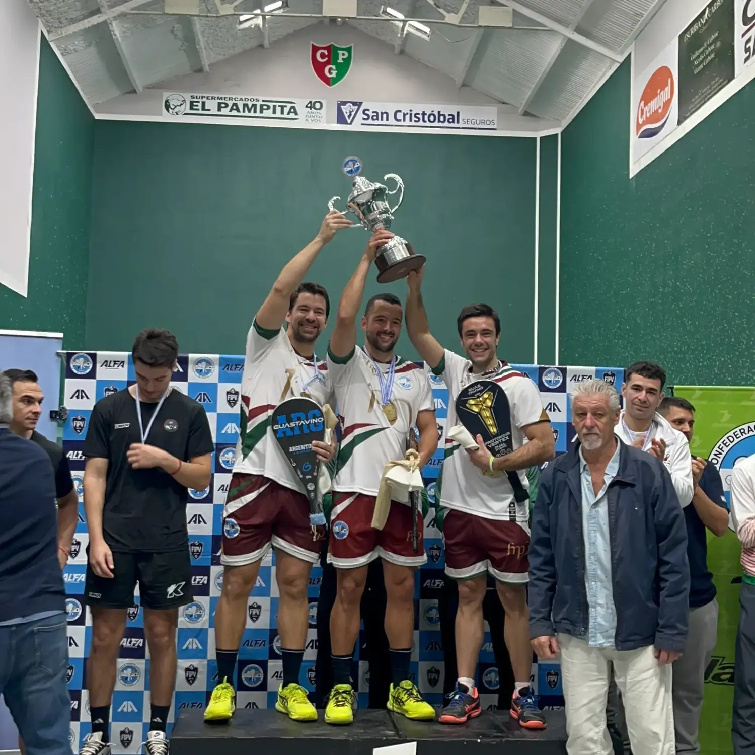 "Se respira pelota": el reconocimiento de los campeones al Club Pelota Gualeguay