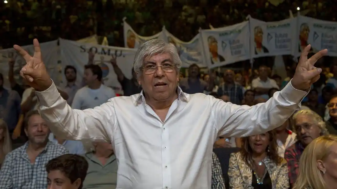 Moyano organiza multitudinario acto antes del ballotage