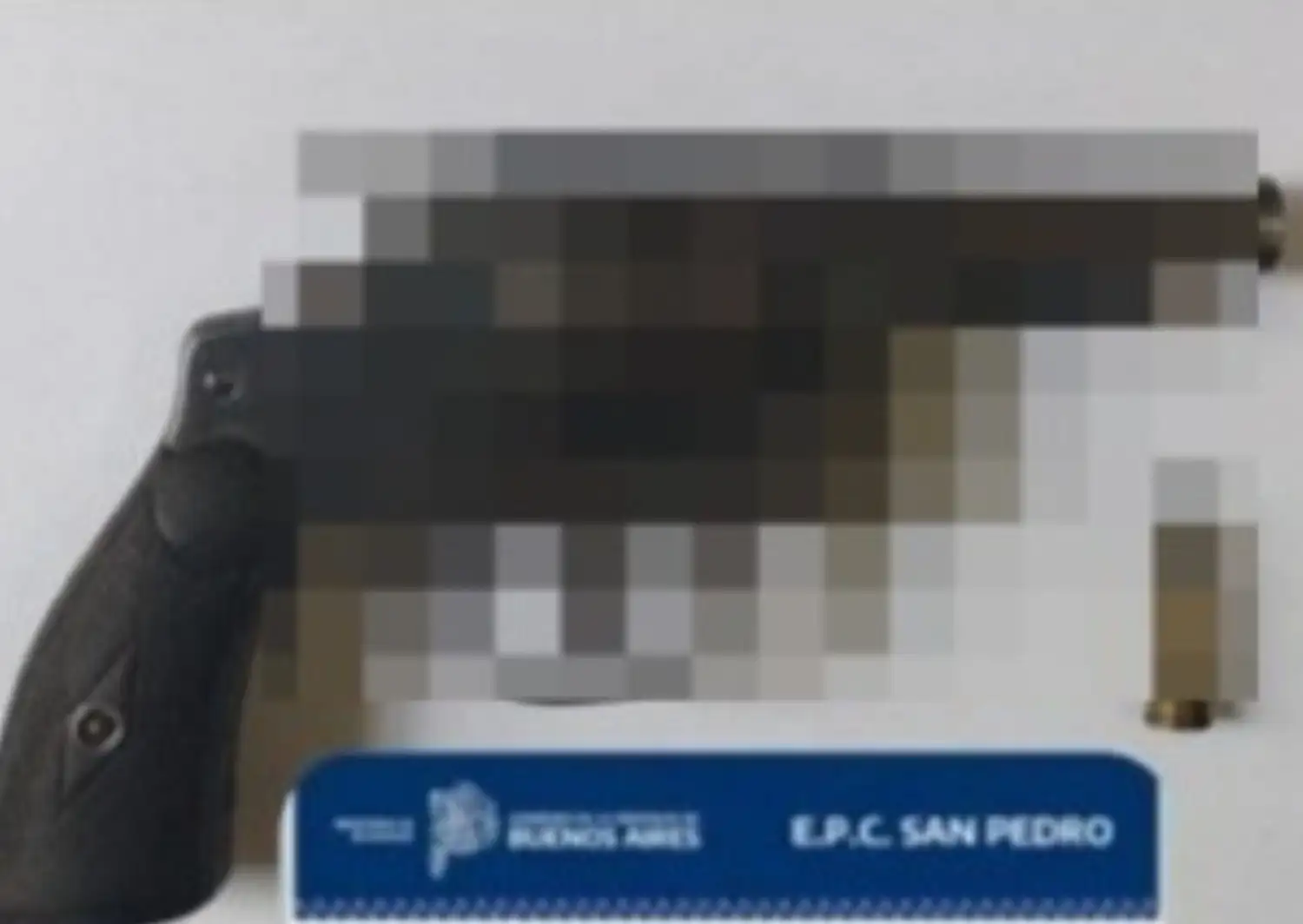 arma secuestrada