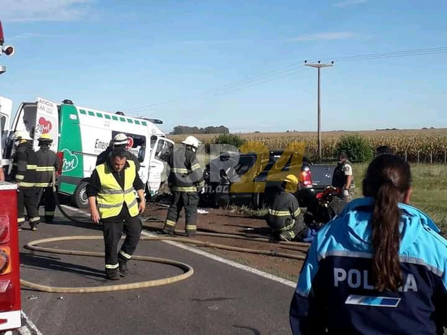 Fatal accidente en Lincoln con siete personas fallecidas