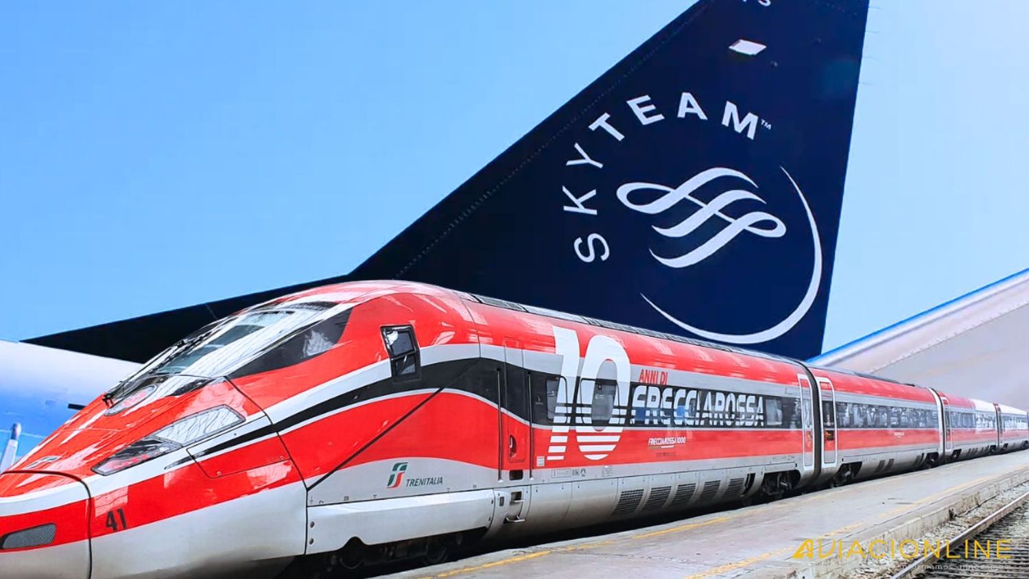 SkyTeam y Trenitalia se asocian para ofrecer conexiones aéreas y ferroviarias en Italia