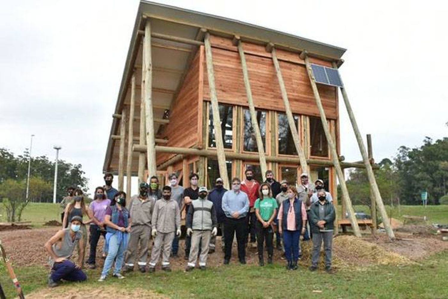 El viernes se inaugura la  primera aula sustentable  ambiental del país