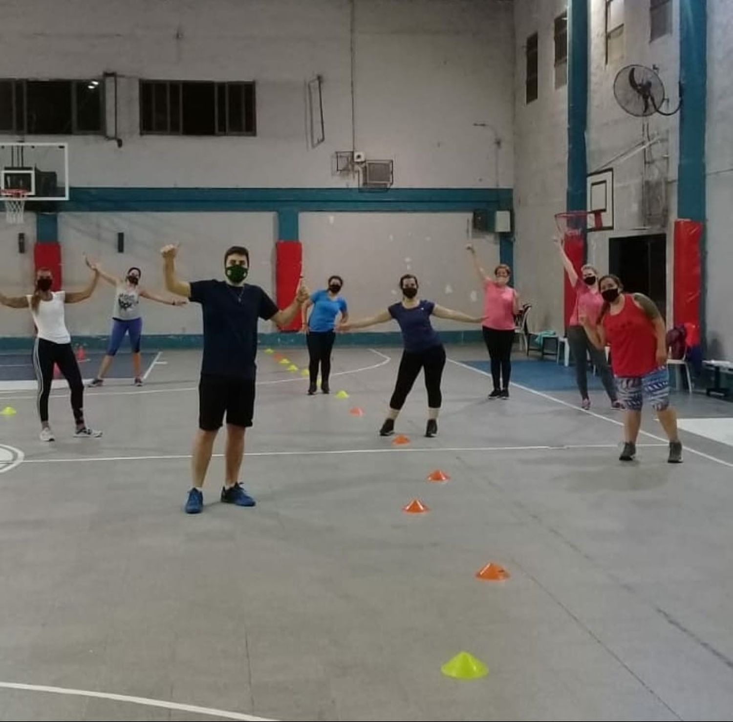 Apertura de clubes: En Pescadores retomó el básquet y se sumará el fútbol infantil