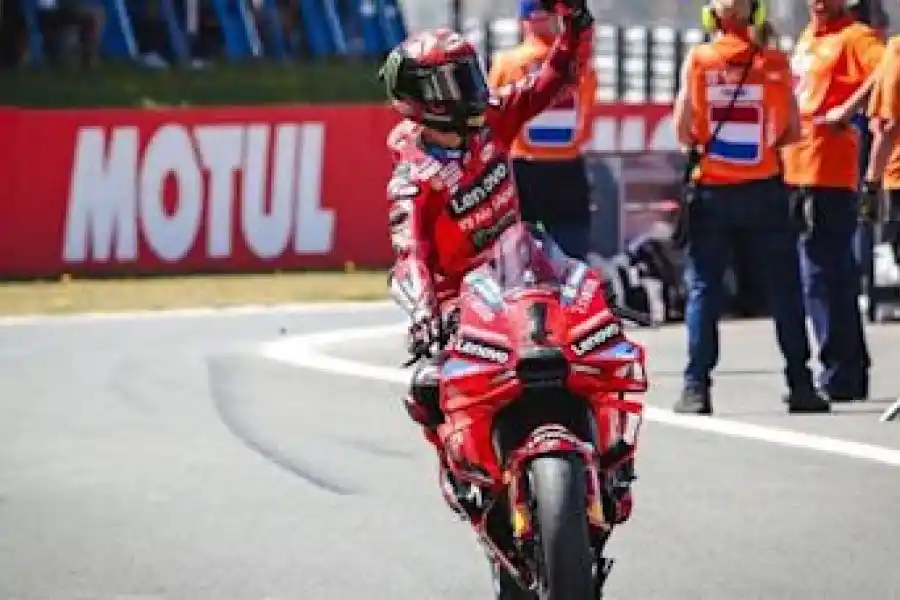 Bagnaia se lució en Asspen