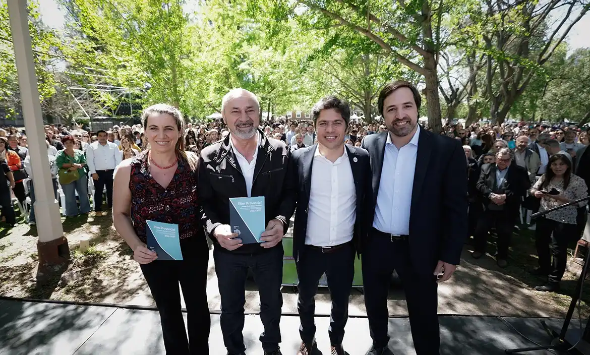 Kicillof encabezó la 6° Jornada Provincial de Salud Mental