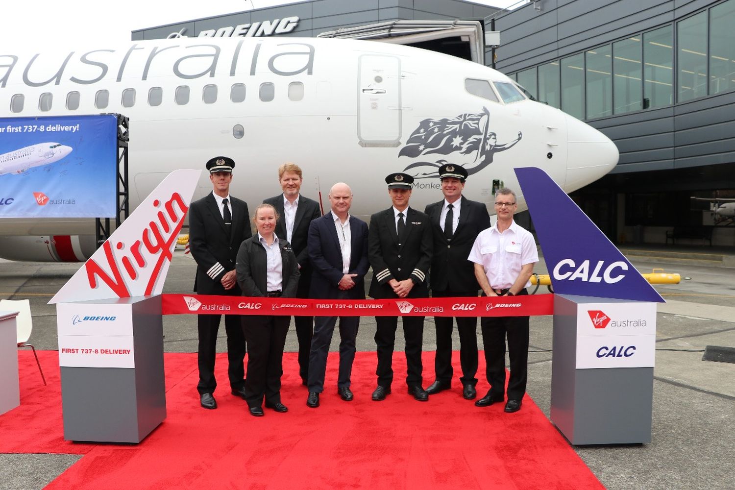 Virgin Australia takes delivery of its first Boeing 737 MAX 8