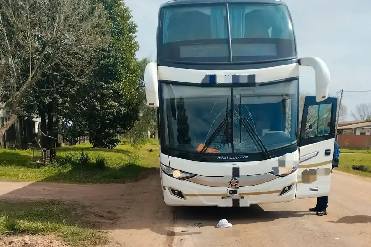 Tragedia: un colectivero alcoholizado atropelló y mató a un hombre en Villaguay
