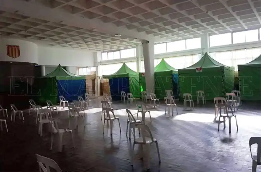 Centros COVID: Talleres, un club que siempre puso el hombro