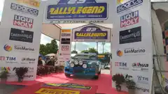 Karina Dobal inicio su participación en el Rally Legend de San Marino