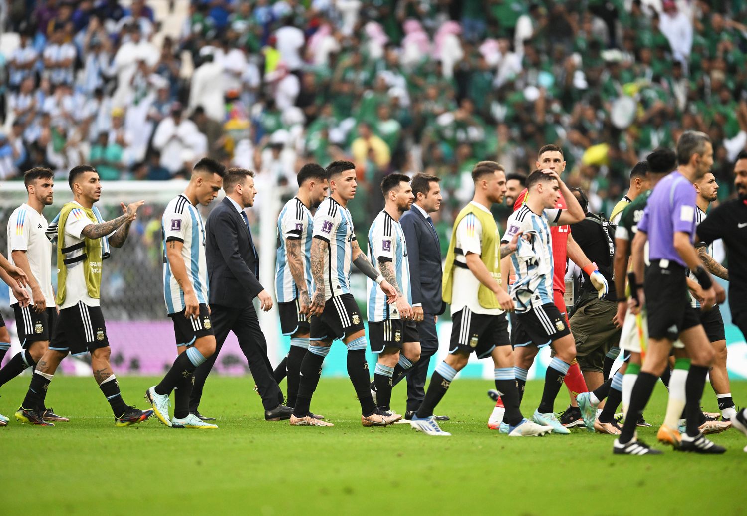 El invicto de la Argentina se cortó en 36 partidos